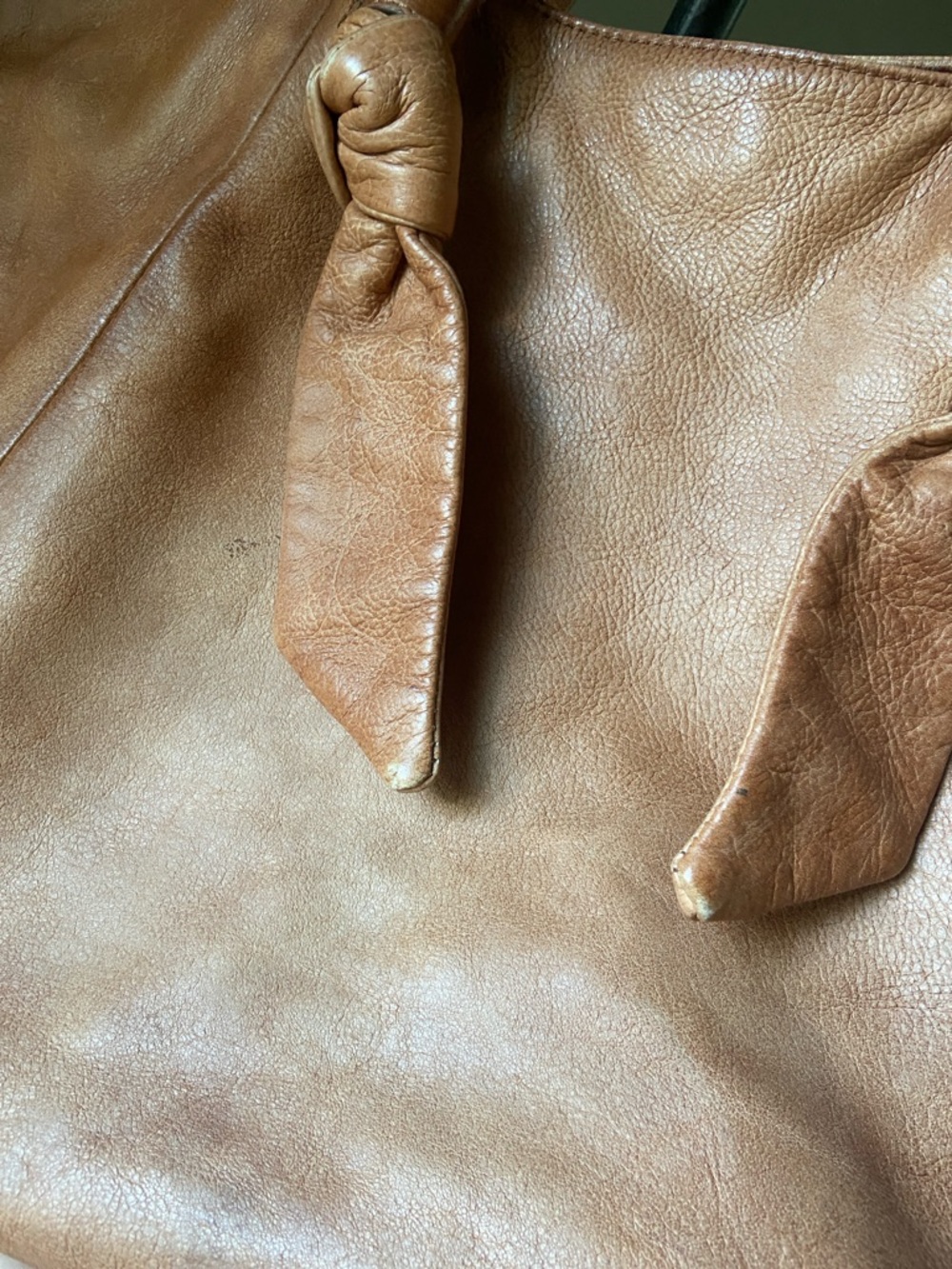 Frye Nora Knotted Tote O/S light brown - Picture 2 of 13